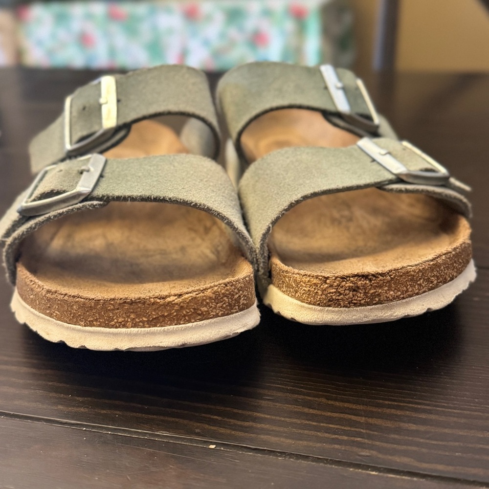 Suede Double Strap Birkenstock Sandals size 41 - Picture 6 of 6